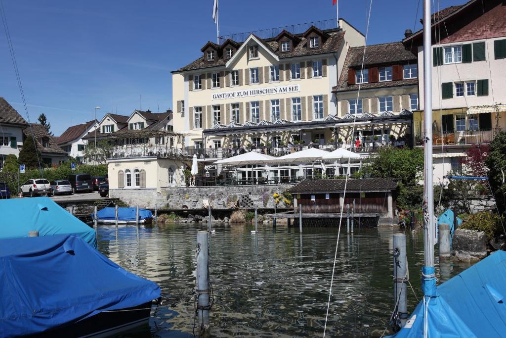Hotel Hirschen Am See Майлен Экстерьер фото